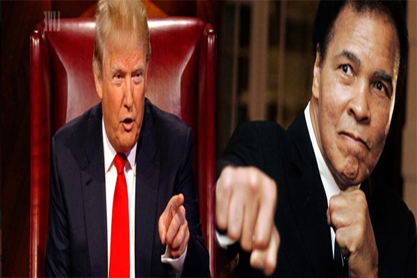 trumpscritisizebyboxinglegendmuhammadali